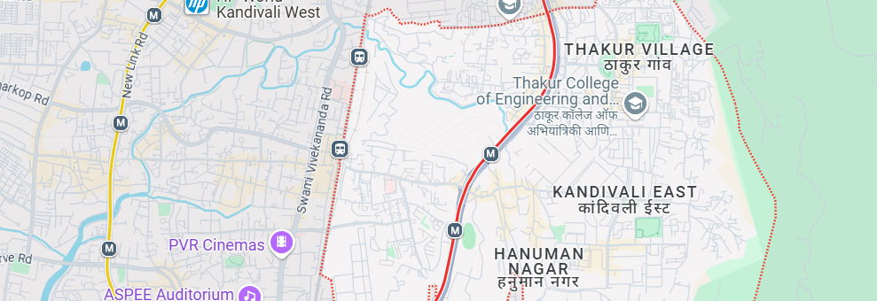 Kandivali East Raheja Project Location