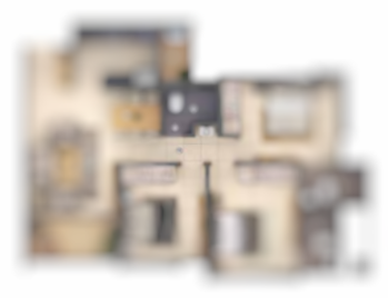 Raheja Mahalunge 3BHK Plan