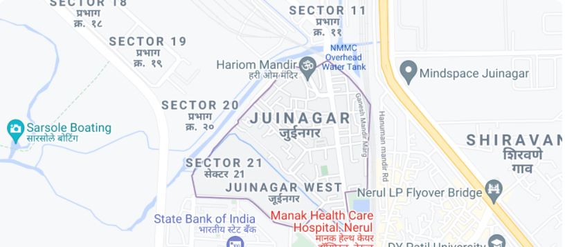 K Raheja Corp Solaris Juinagar Navi Mumbai Location